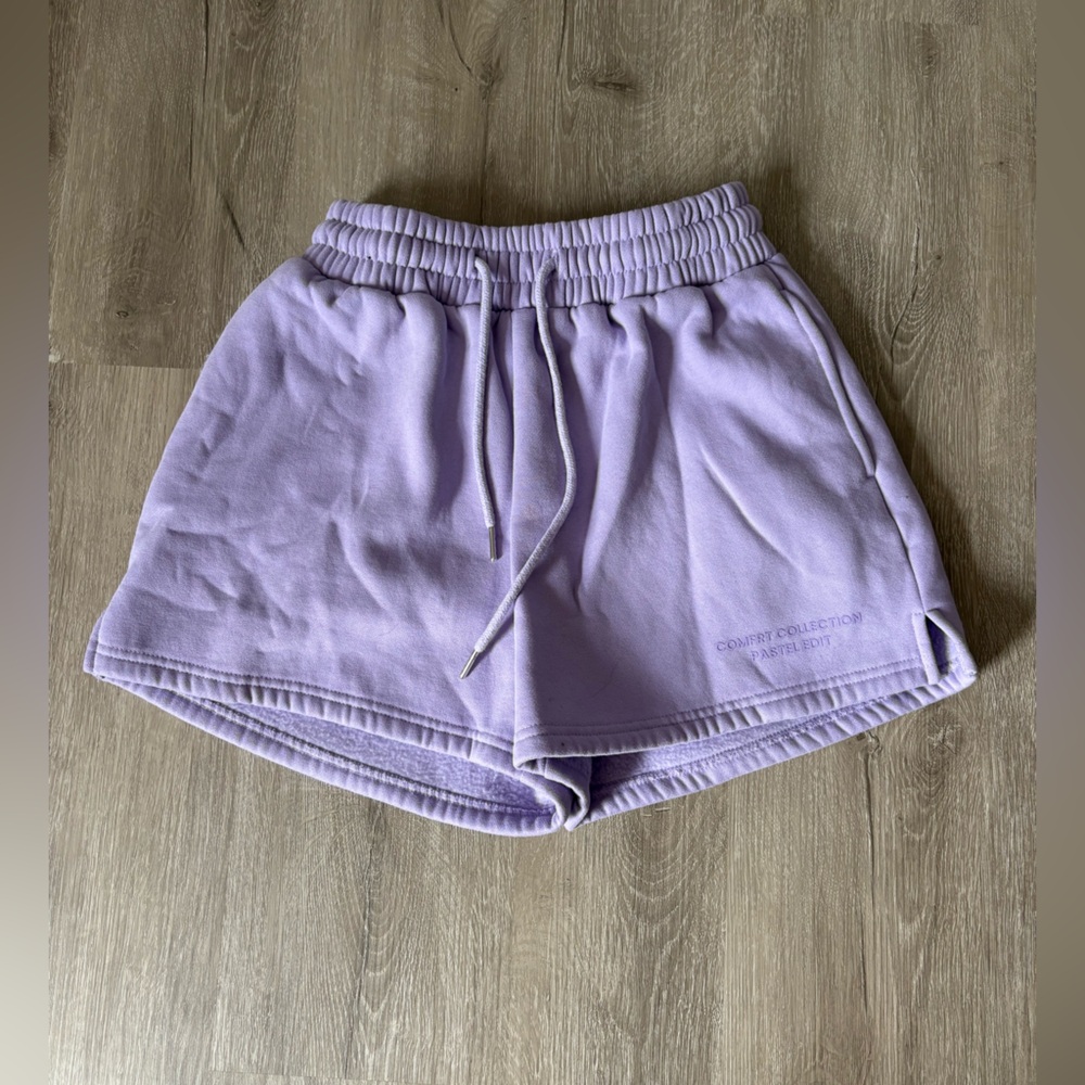 Comfy Collection Lavender Athletic Shorts